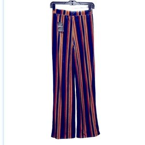 NWT Forever 21 wide leg velour pants